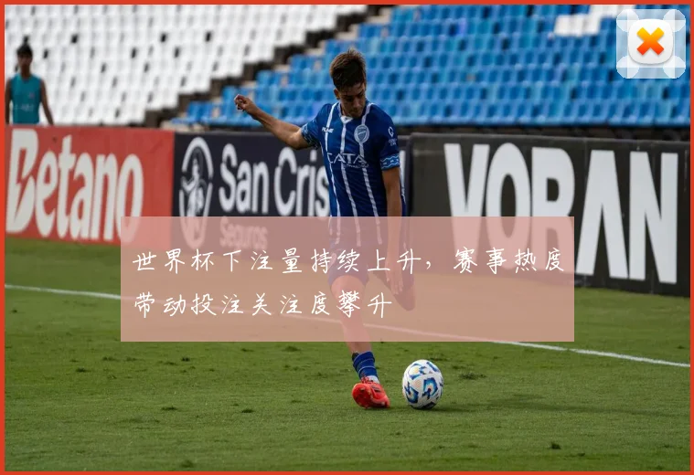 世界杯下注量持续上升，赛事热度带动投注关注度攀升